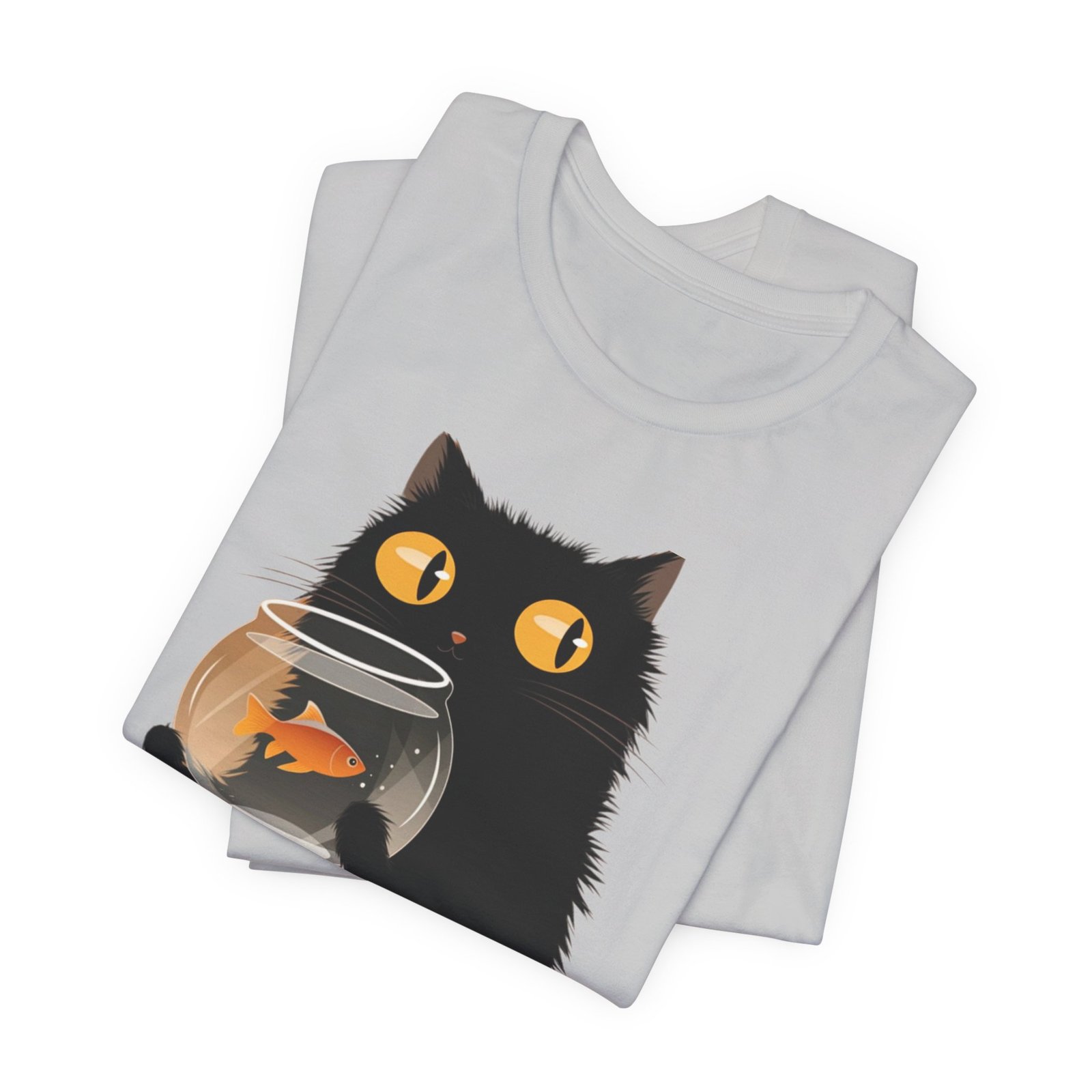Cute Cat Graphic Tee, Unique Cat Lover Shirt, Animal Lover Gift, Fun Gift for Pet Owners, Casual Everyday Wear - Image 4