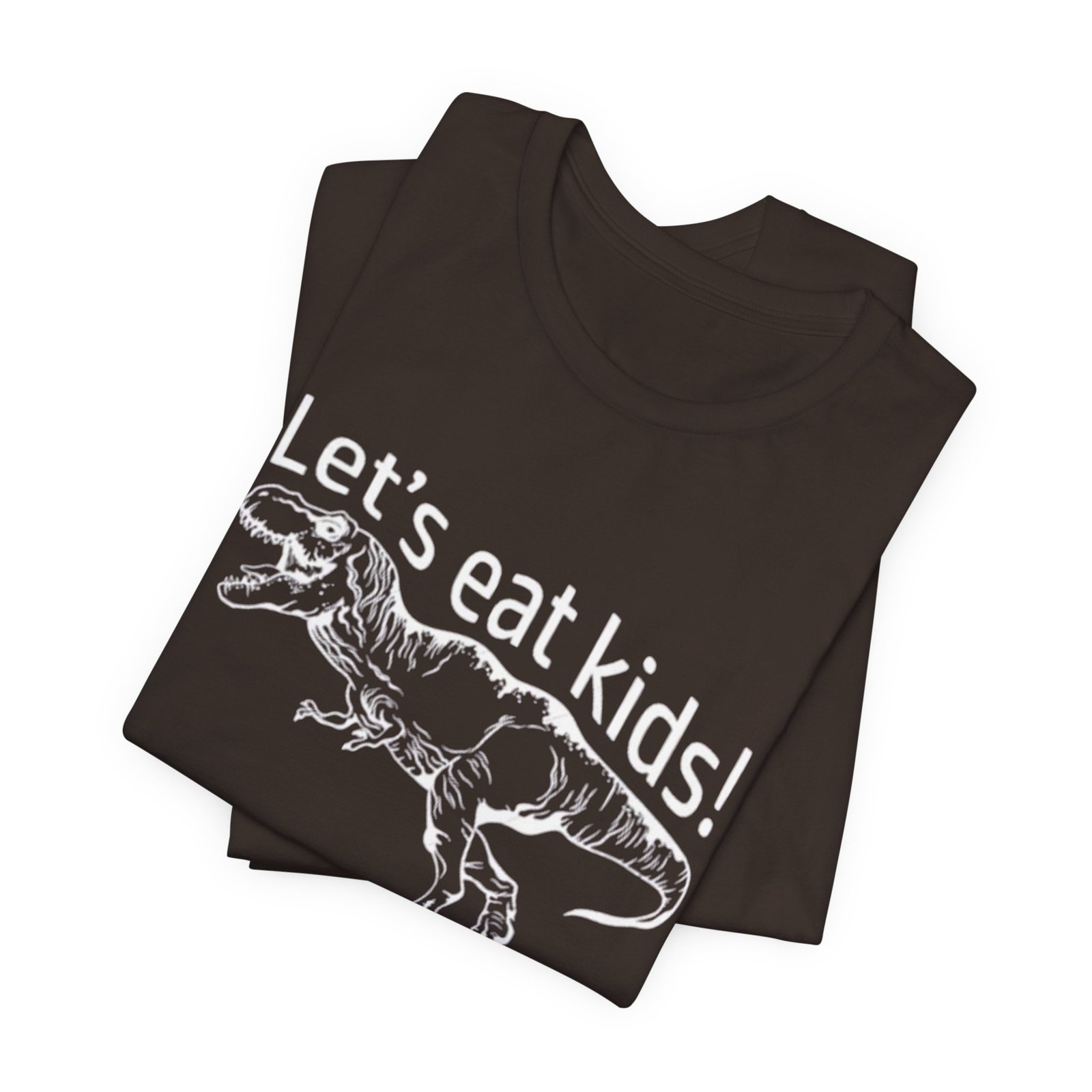 Punctuation Saves Lives T-Rex Joke Tee | Let's eat, kids! T-Shirt, English teacher tee - Image 7