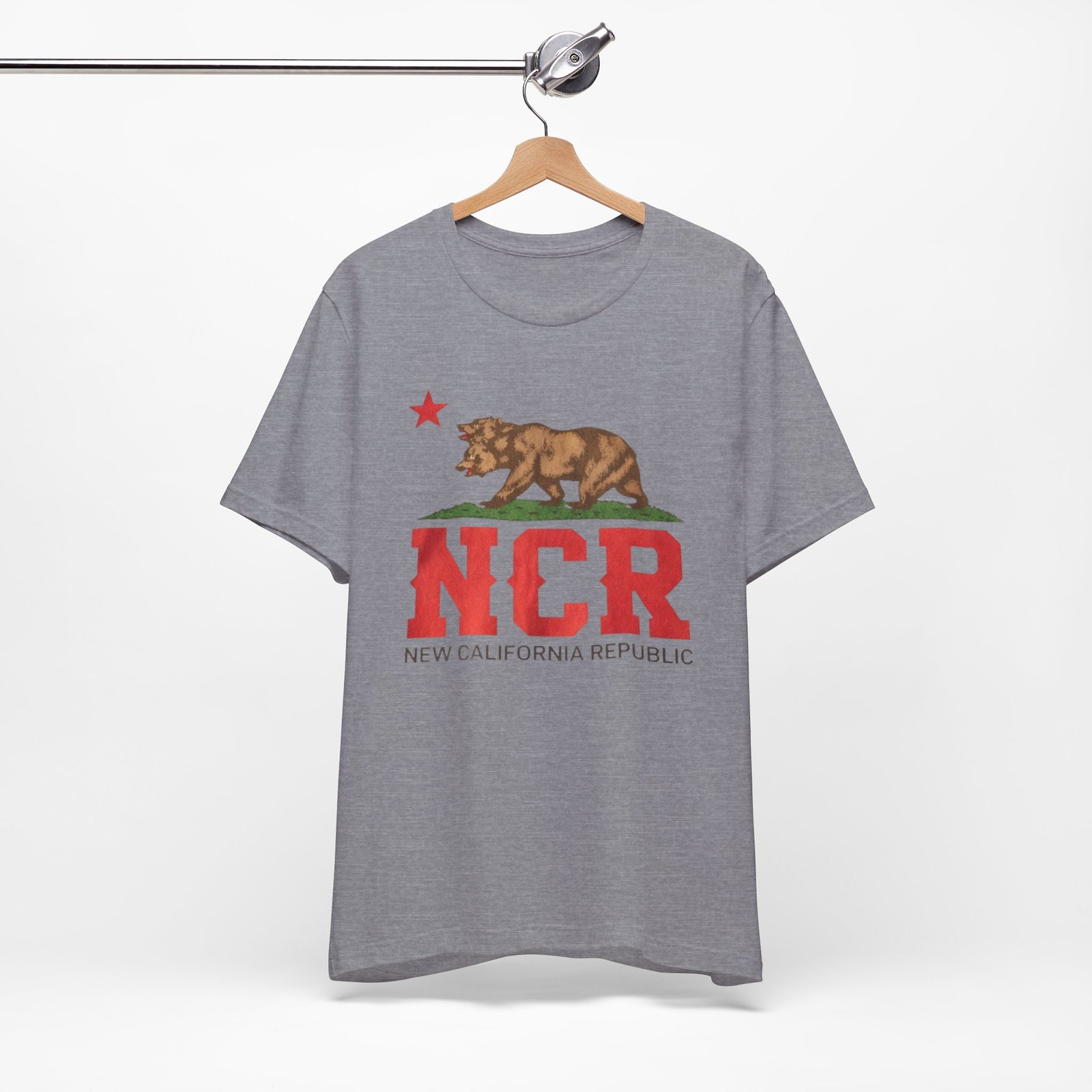 New California Republic Bear Tee — NCR Vintage State Flag T-Shirt - Image 50