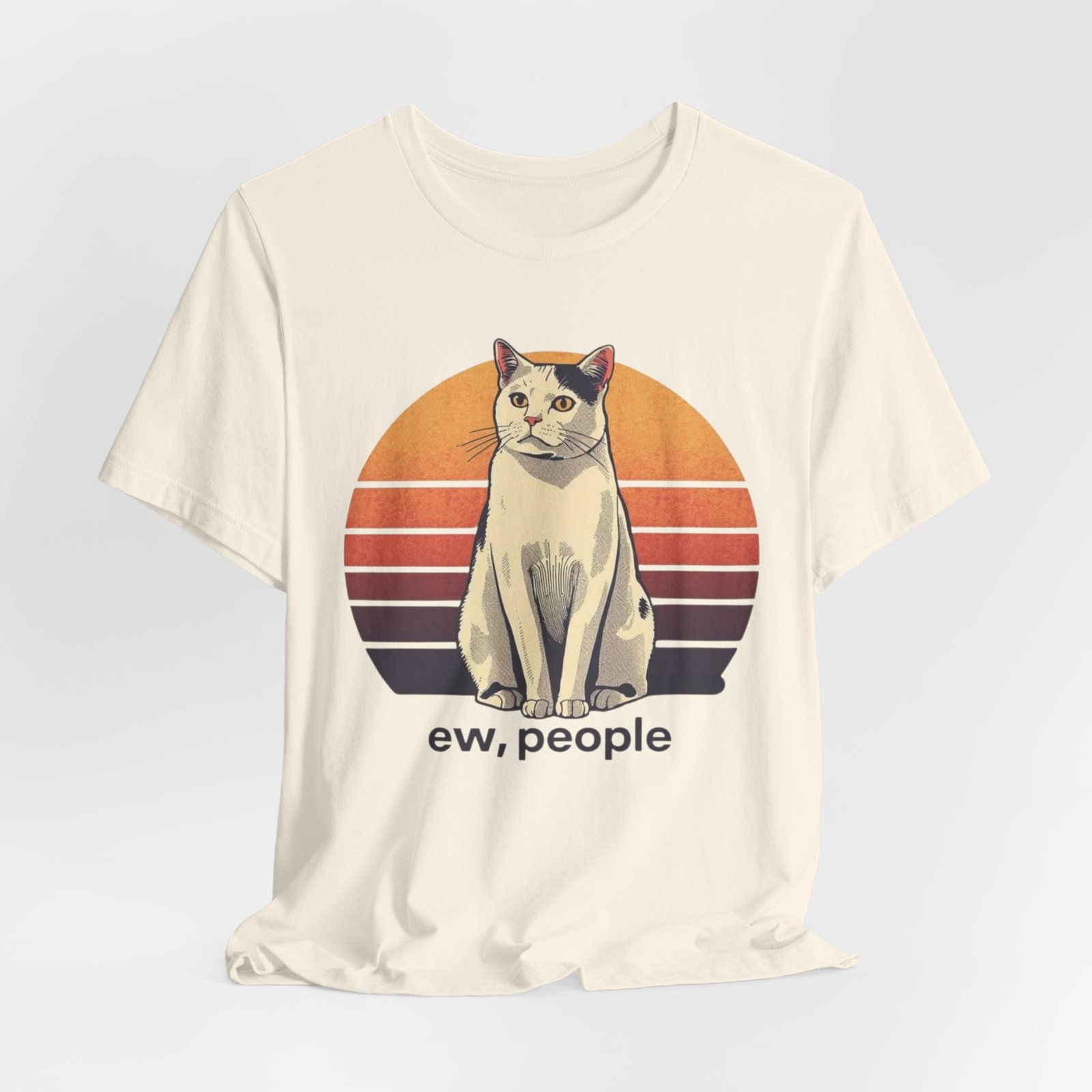 Ewe people Tee, funny cat tee, funny introvert shirt - Image 16