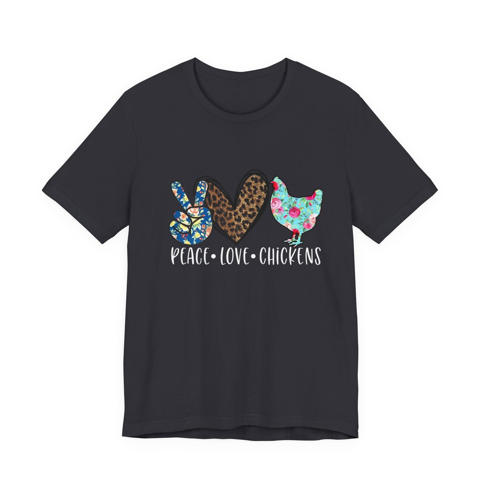Charming Chicken Lover Tee | Graphic Animal T-Shirt for Farm Enthusiasts | Perfect Gift for Easter, Barn Parties, Birthdays - Image 5