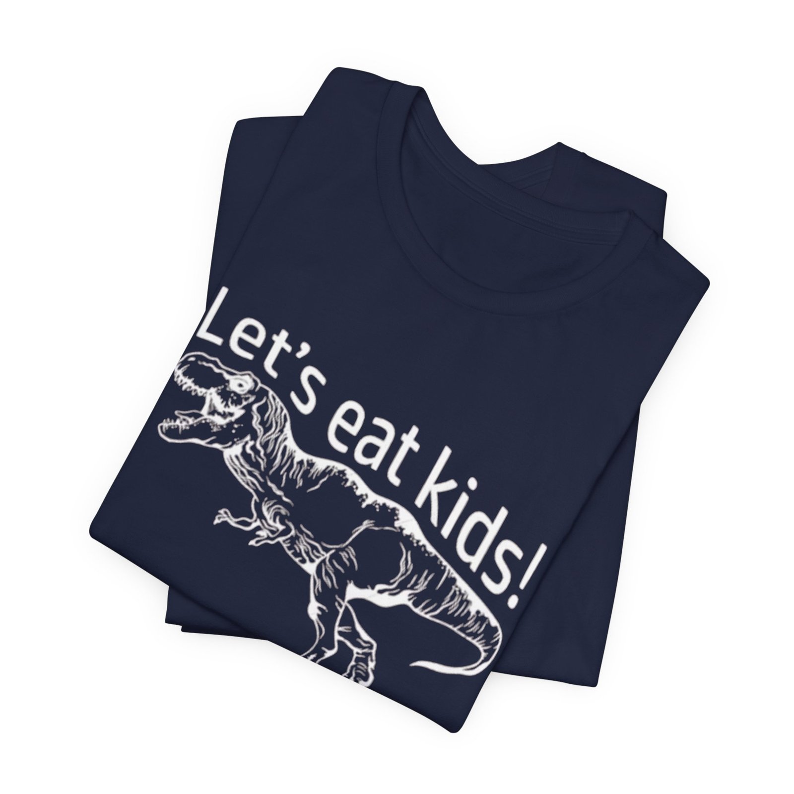 Punctuation Saves Lives T-Rex Joke Tee | Let's eat, kids! T-Shirt, English teacher tee - Image 19