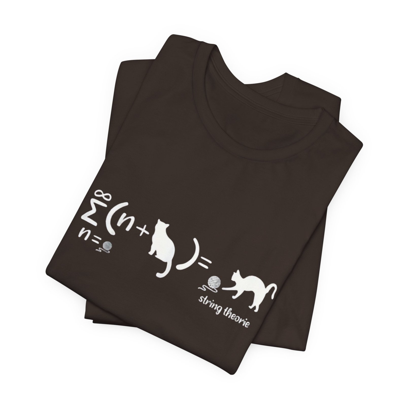 Cat String Theory T-Shirt | Math Physics Humor Tee - Image 7