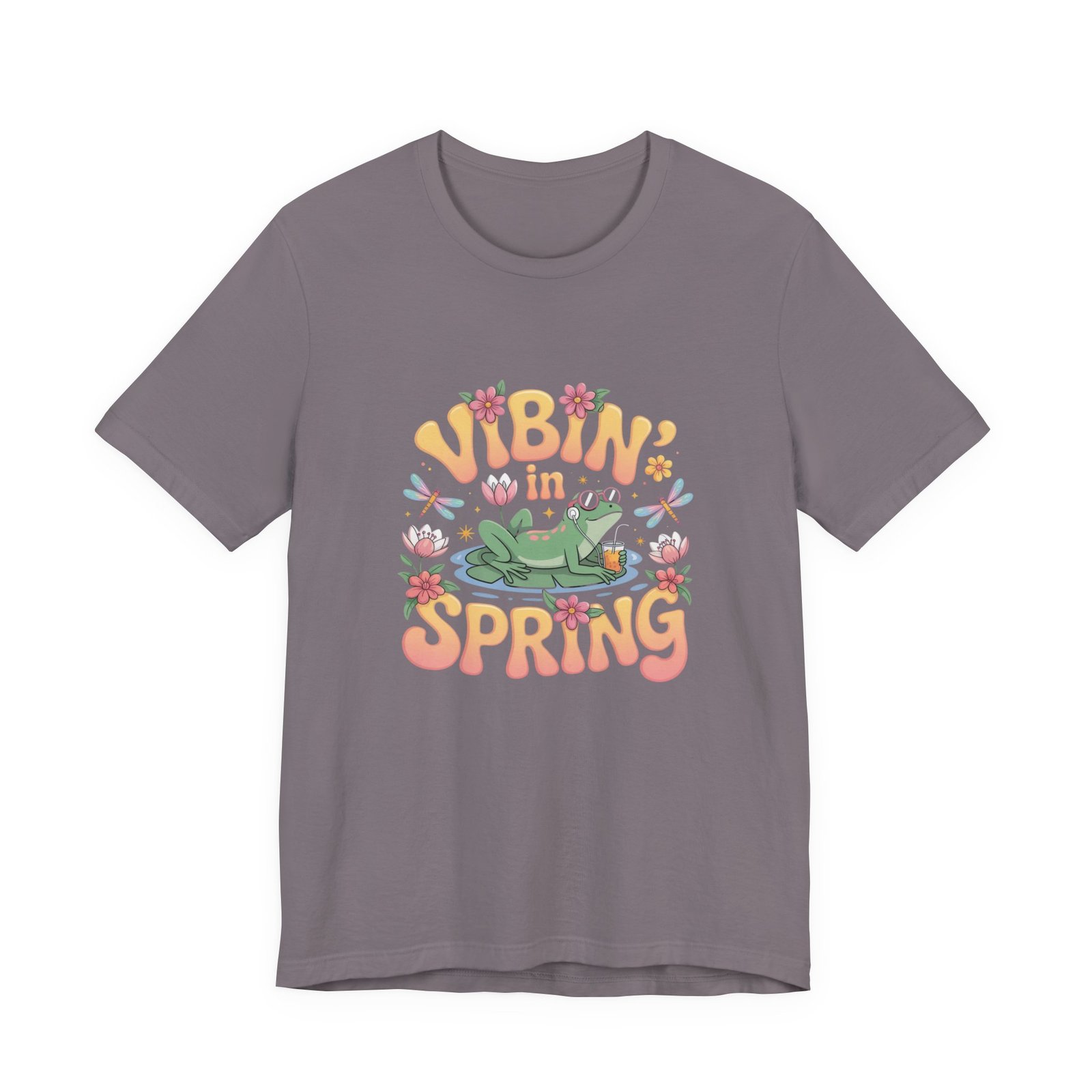 Spring Vibes Unisex Tee, Cottagecore Frog Shirt, Nature Lover T-Shirt, Botanical Garden Top, Greenery Apparel - Image 21