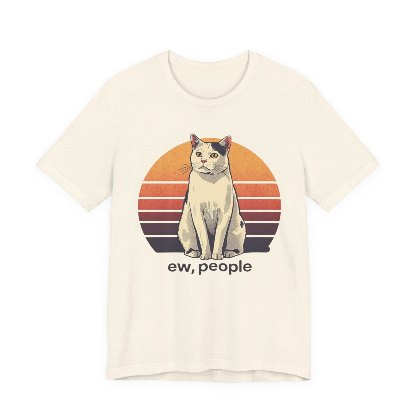 Ewe people Tee, funny cat tee, funny introvert shirt - Image 13