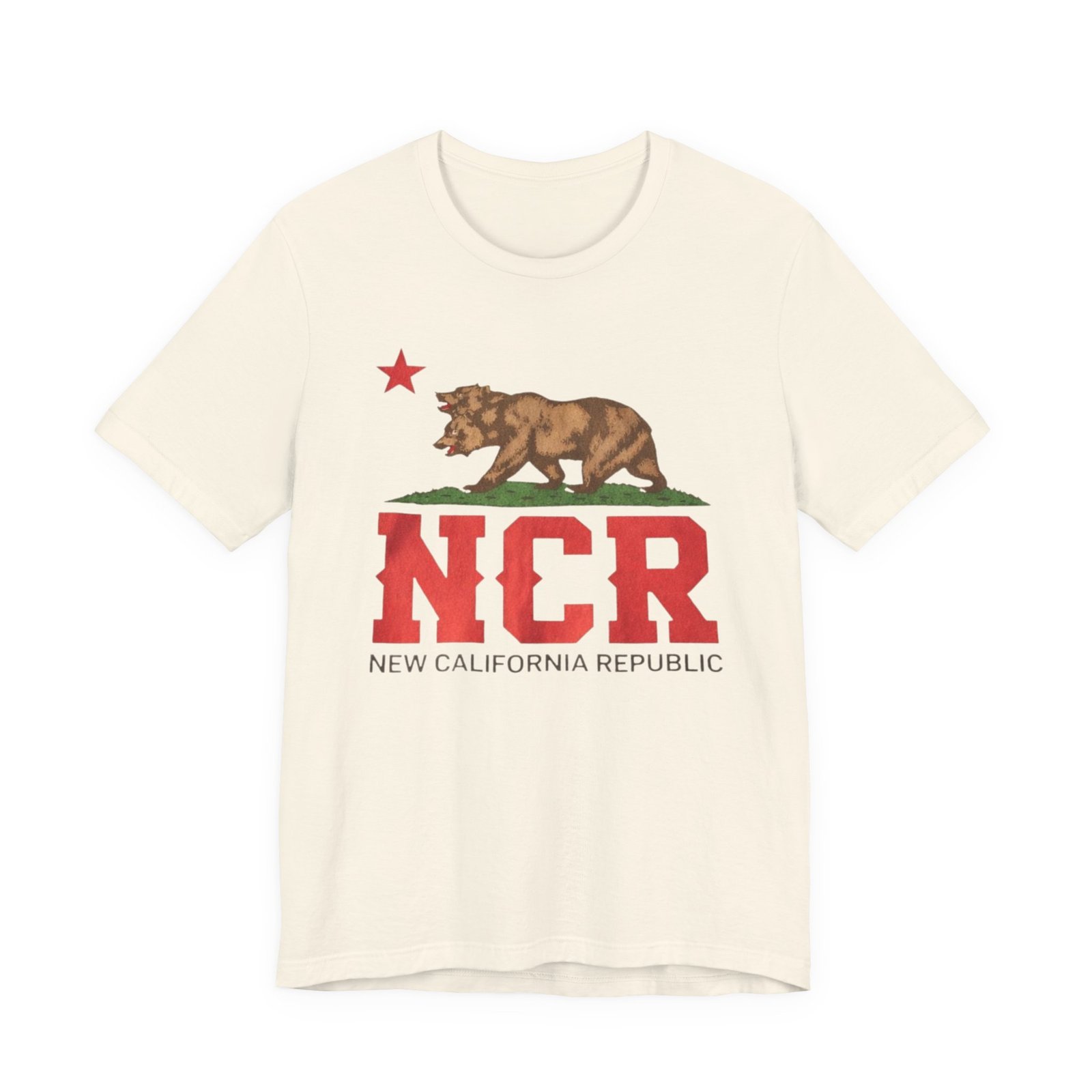 New California Republic Bear Tee — NCR Vintage State Flag T-Shirt - Image 21
