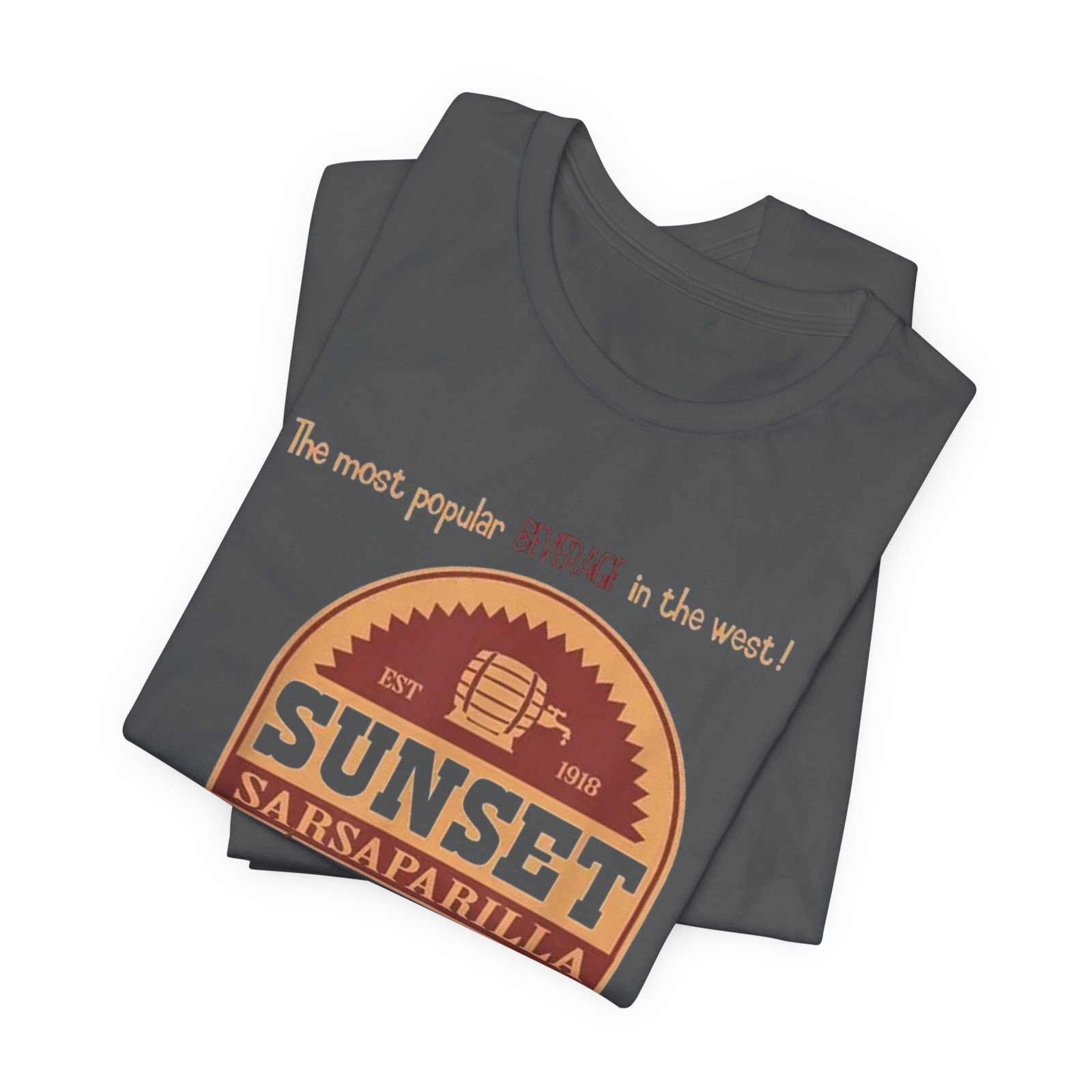 Sunset Sarsaparilla Tee — Retro Fallout Soda Logo T-shirt, Fallout Tee - Image 23