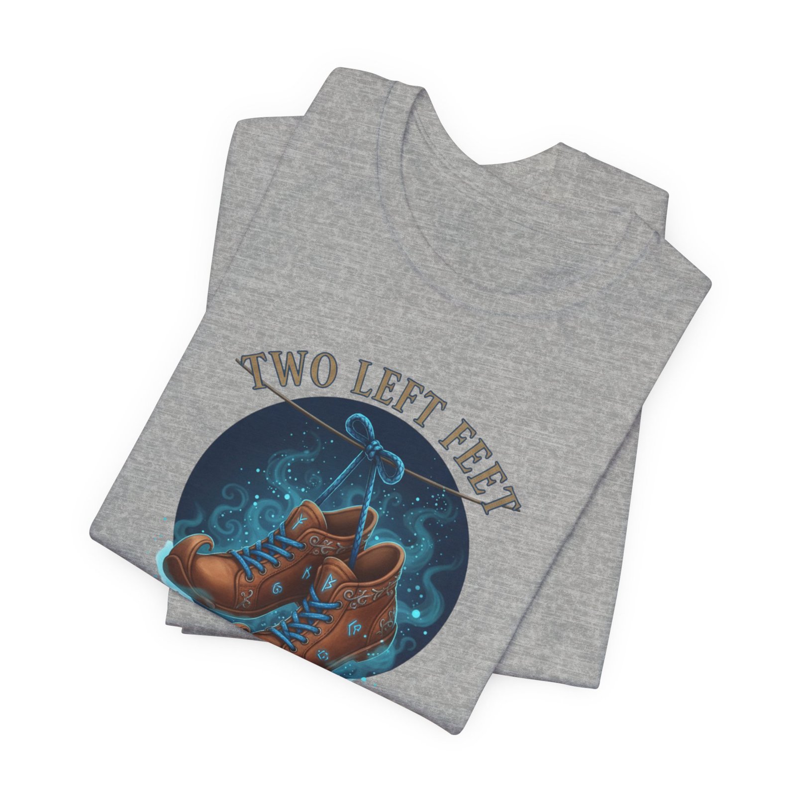 Two Left Feet T-Shirt | Dancing Shoes Illustration, Humorous Footwear Design - Image 27