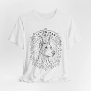 Doberman Tee, Stylish Dog Lover Tee, Casual Pet Enthusiast Shirt, Doberman Social Club Apparel, Unique Gift for Dog Owners, Perfect for Dog Shows, [...]