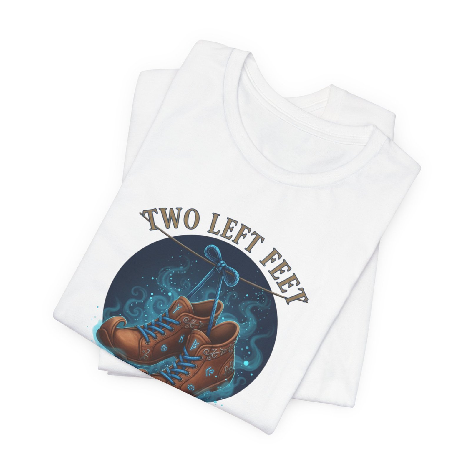 Two Left Feet T-Shirt | Dancing Shoes Illustration, Humorous Footwear Design - Image 7