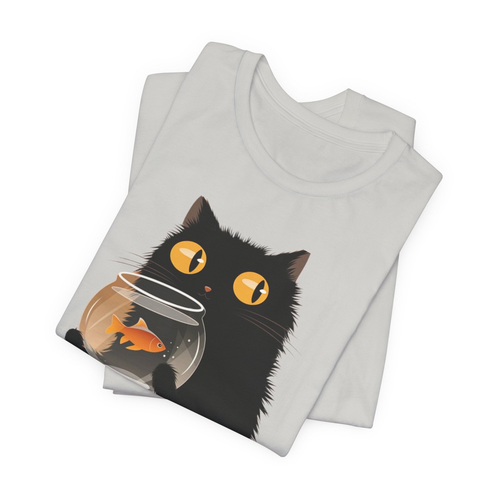 Cute Cat Graphic Tee, Unique Cat Lover Shirt, Animal Lover Gift, Fun Gift for Pet Owners, Casual Everyday Wear - Image 11