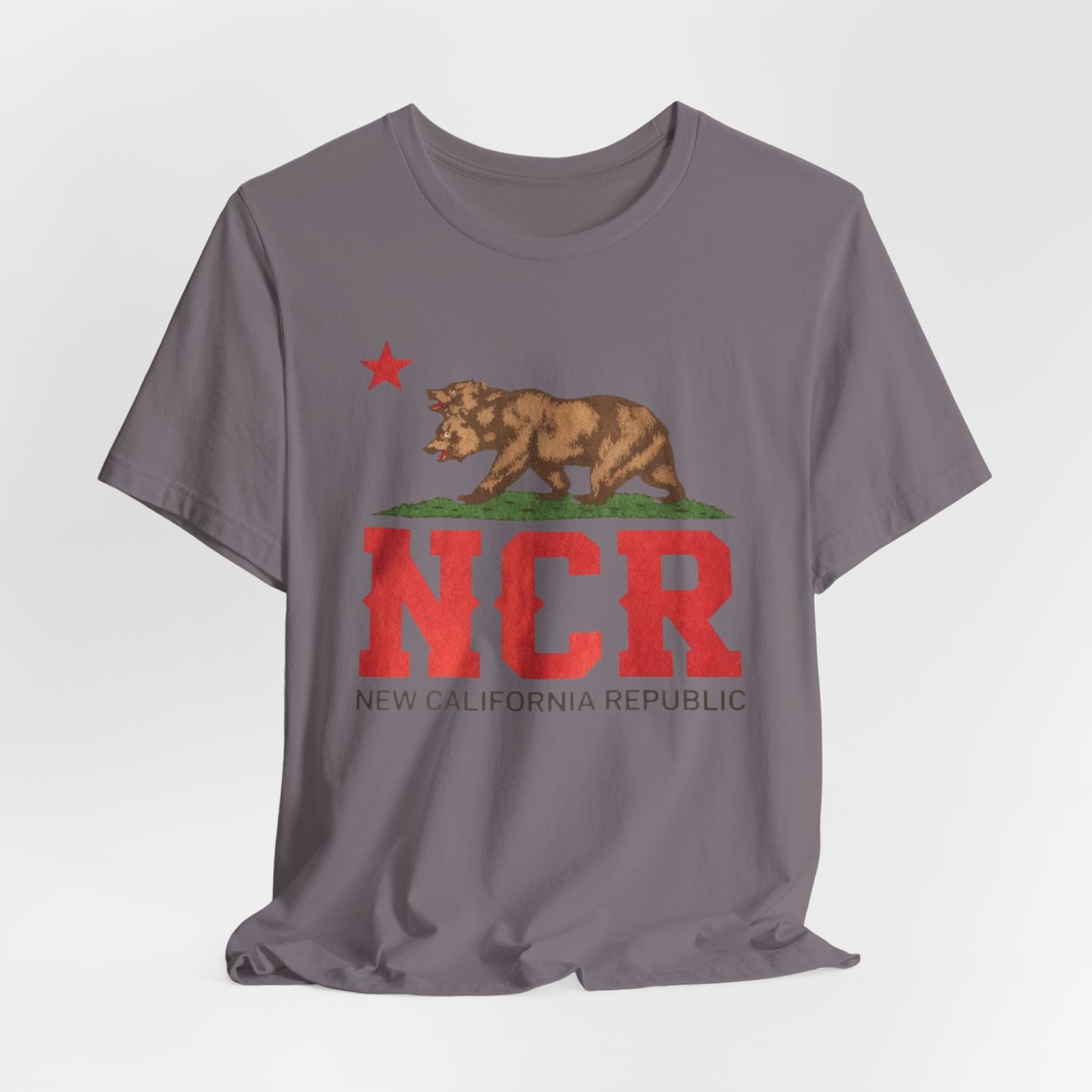 New California Republic Bear Tee — NCR Vintage State Flag T-Shirt - Image 54