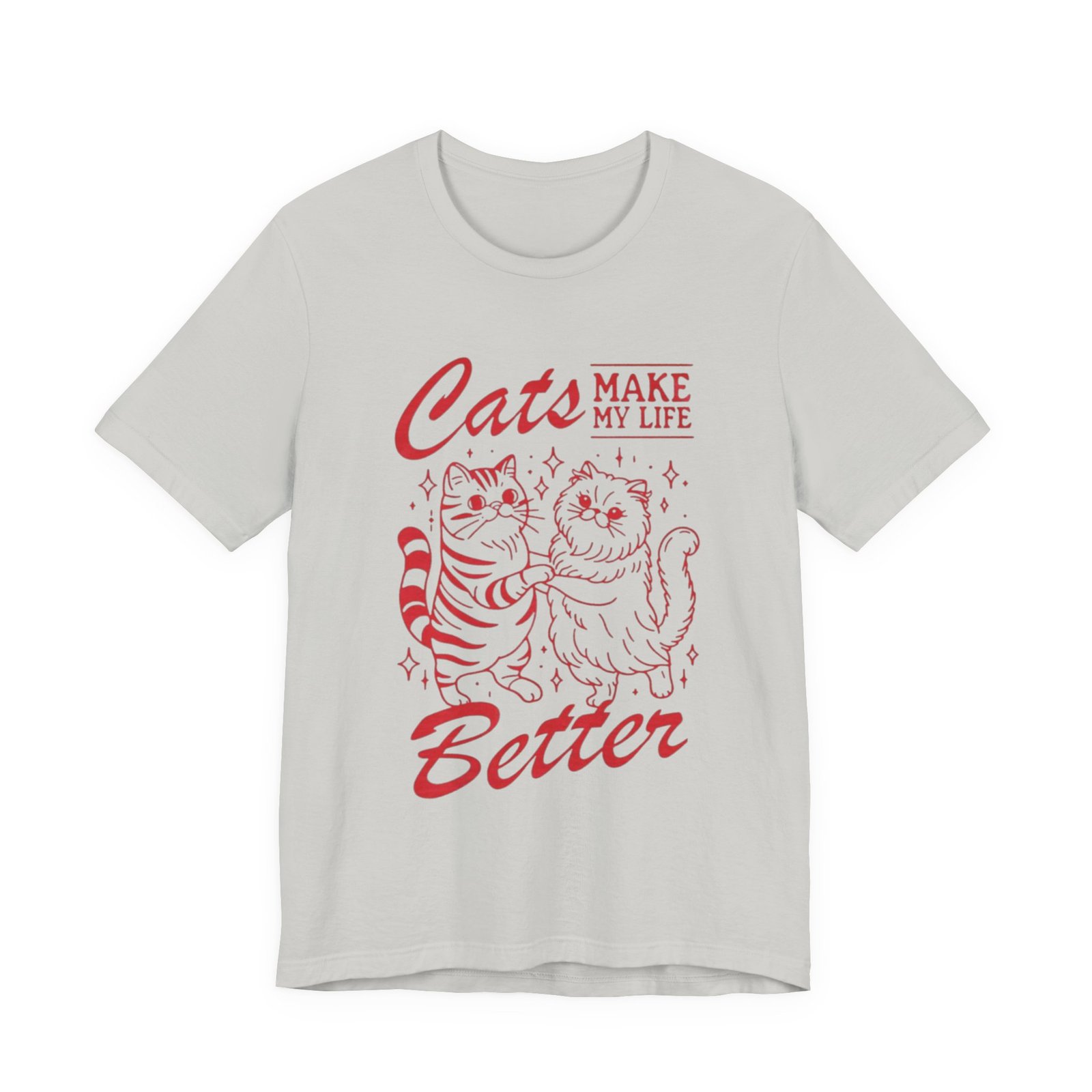 Cat Lovers Unisex Tee, Cute Cat Shirt, Pet Lover Gift, Funny Cat T-Shirt, Personalized Animal Apparel - Image 13