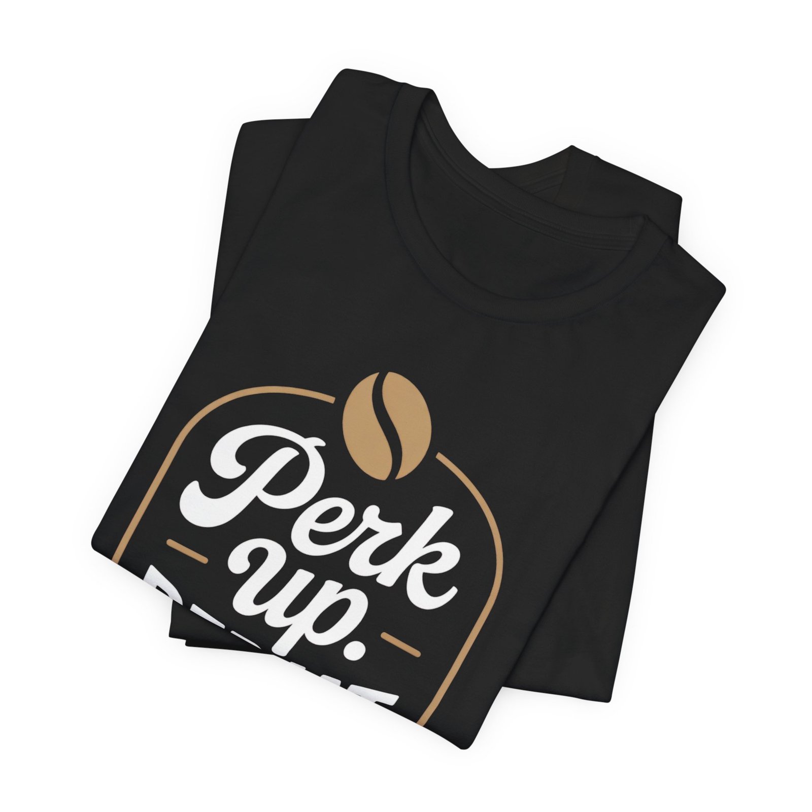 Coffee Lover's Unisex Tee, Perk Up Repeat Shirt, Gift for Barista, Casual Coffee T-Shirt, Perfect for Birthdays, Coffee Events, Weekend Wear - Image 4