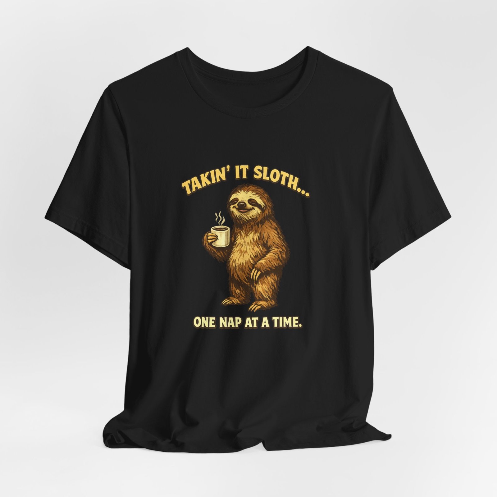 Taking It Sloth One Nap at a Time T-Shirt | Funny Sloth Tee