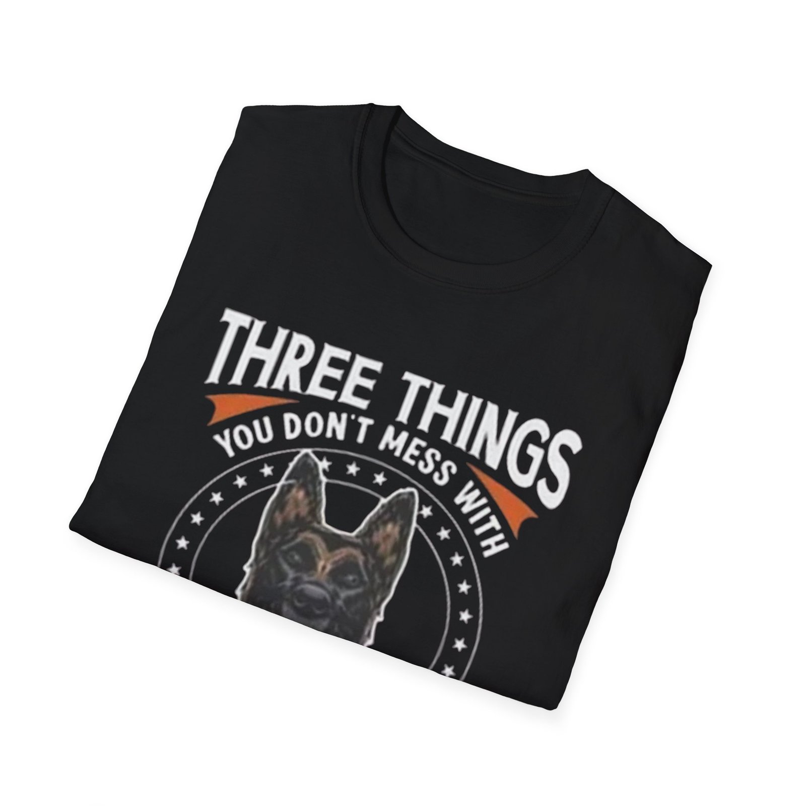 Three Things You Dont Mess With My Belgian Malinois TShirt , Dog Lover Tee - Image 4