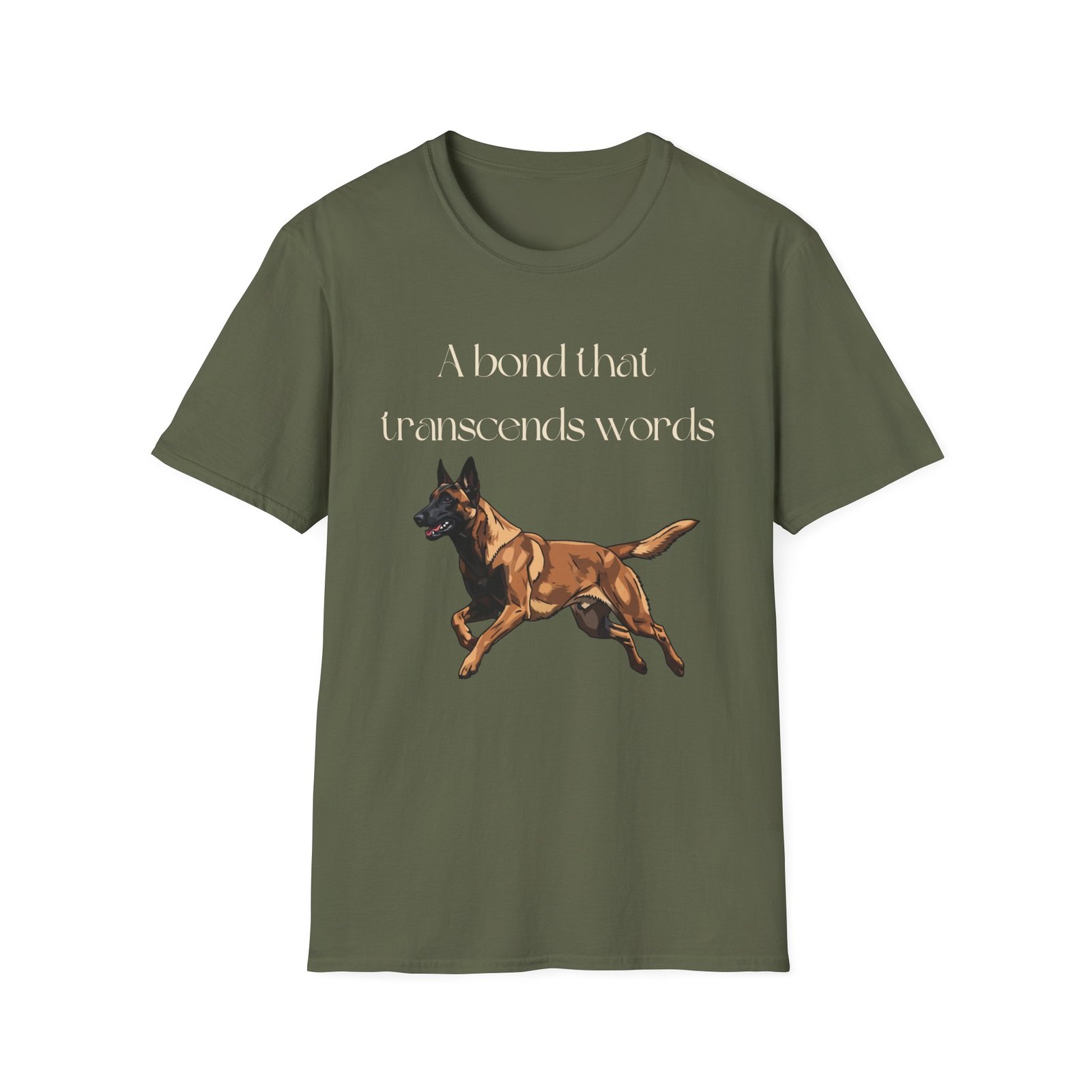 Belgian Malinois Dog Lover shirt T-Shirt | A Bond That Transcends Words - Image 9