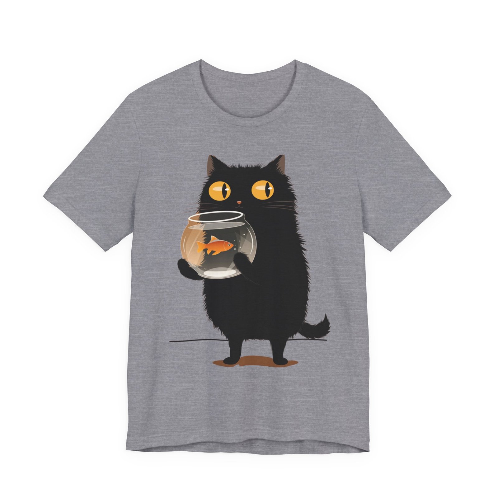 Cute Cat Graphic Tee, Unique Cat Lover Shirt, Animal Lover Gift, Fun Gift for Pet Owners, Casual Everyday Wear - Image 25