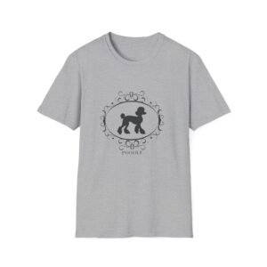 Poodle Lover T-Shirt, Funny Pet Owner Gift, Animal Enthusiast Apparel, Cute Dog Shirt, Casual Wear for Dog Lovers
