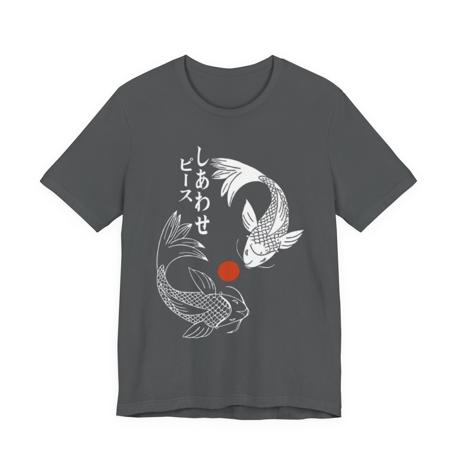 Japanese Koi Fish Short Sleeve Tee, Unisex T-Shirt, Zen Apparel, Gift for Her, Gift for Him, Casual Daily Wear - Image 13