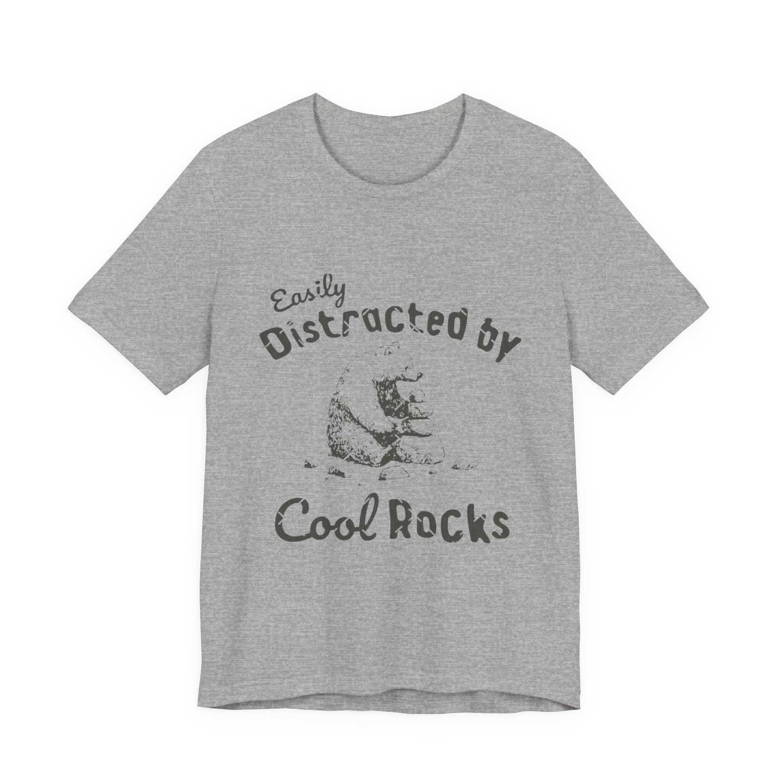 Easily Distracted by Cool Rocks Tee, Fun Unisex T-Shirt, Nature Lover Shirt, Gift for Geology Enthusiasts, Cute Casual Wear - Image 17