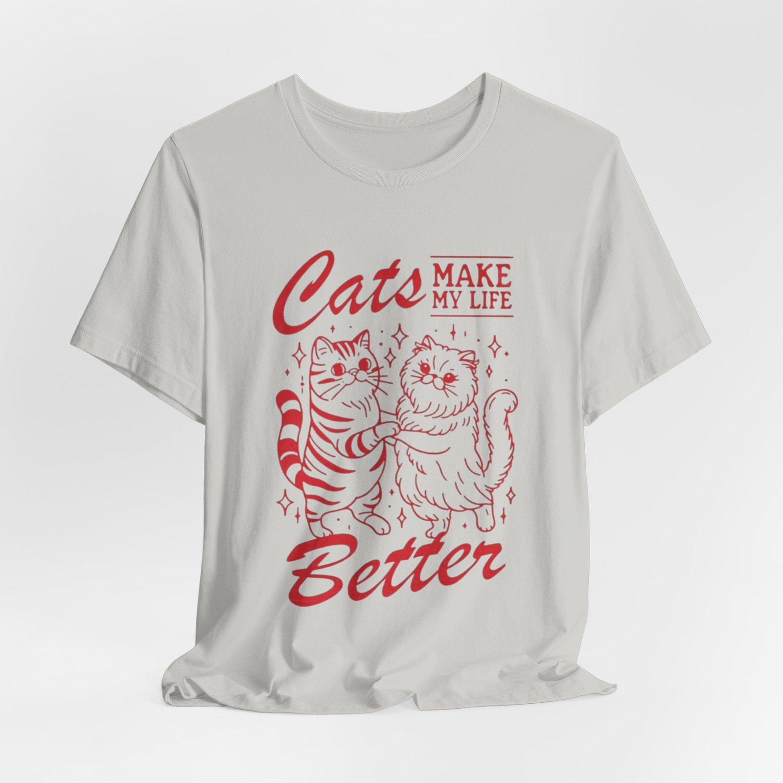 Cat Lovers Unisex Tee, Cute Cat Shirt, Pet Lover Gift, Funny Cat T-Shirt, Personalized Animal Apparel - Image 16