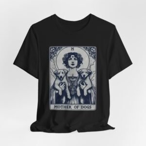 Mother of Dogs T-Shirt | Art Nouveau Dog Illustration