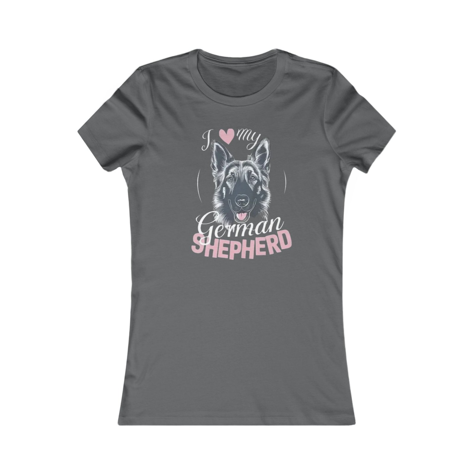 German Shepherd Women's Tee — Cute Dog Lover Shirt - Image 5