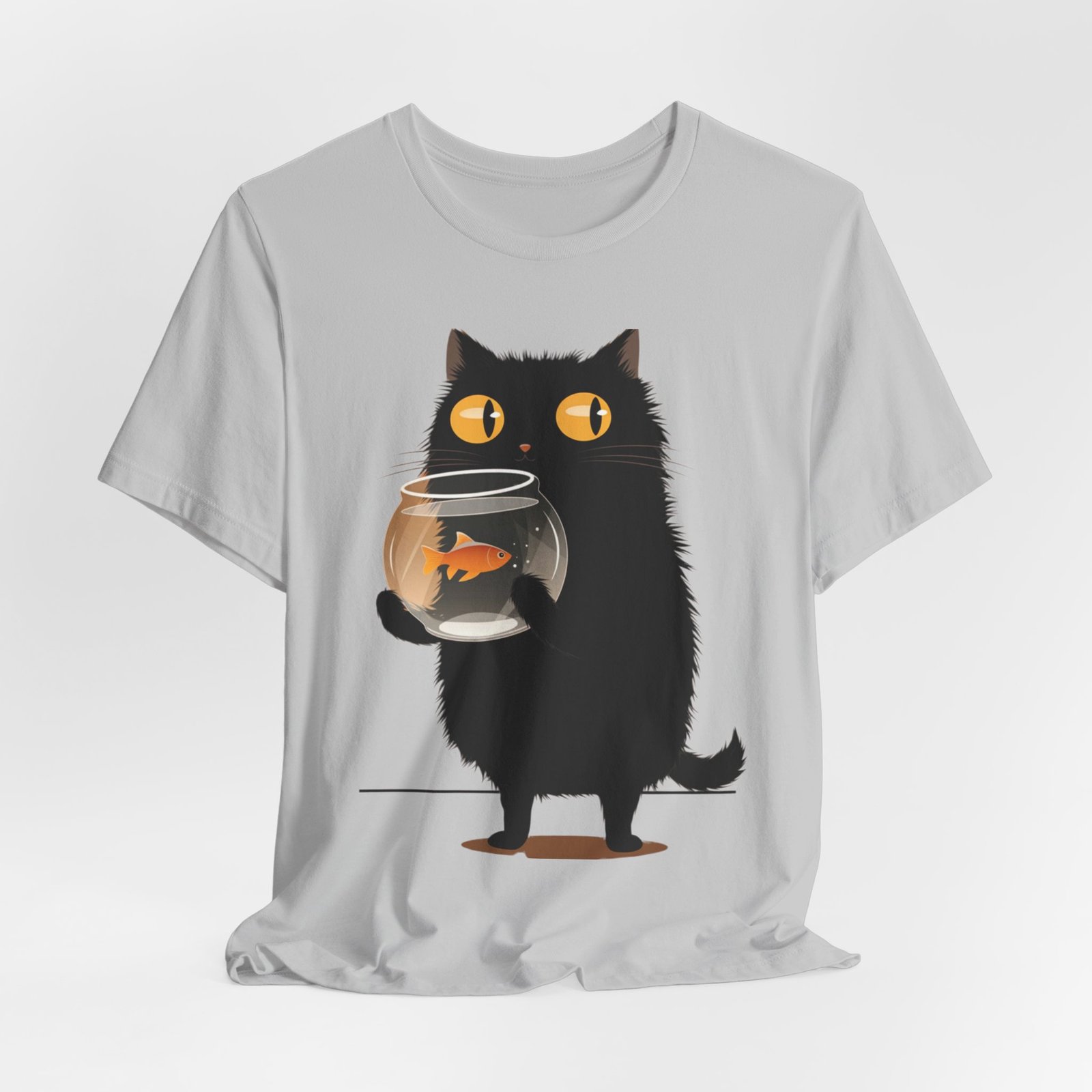 Cute Cat Graphic Tee, Unique Cat Lover Shirt, Animal Lover Gift, Fun Gift for Pet Owners, Casual Everyday Wear