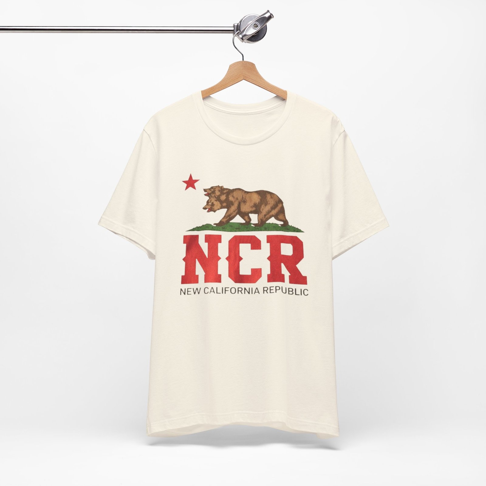 New California Republic Bear Tee — NCR Vintage State Flag T-Shirt - Image 25