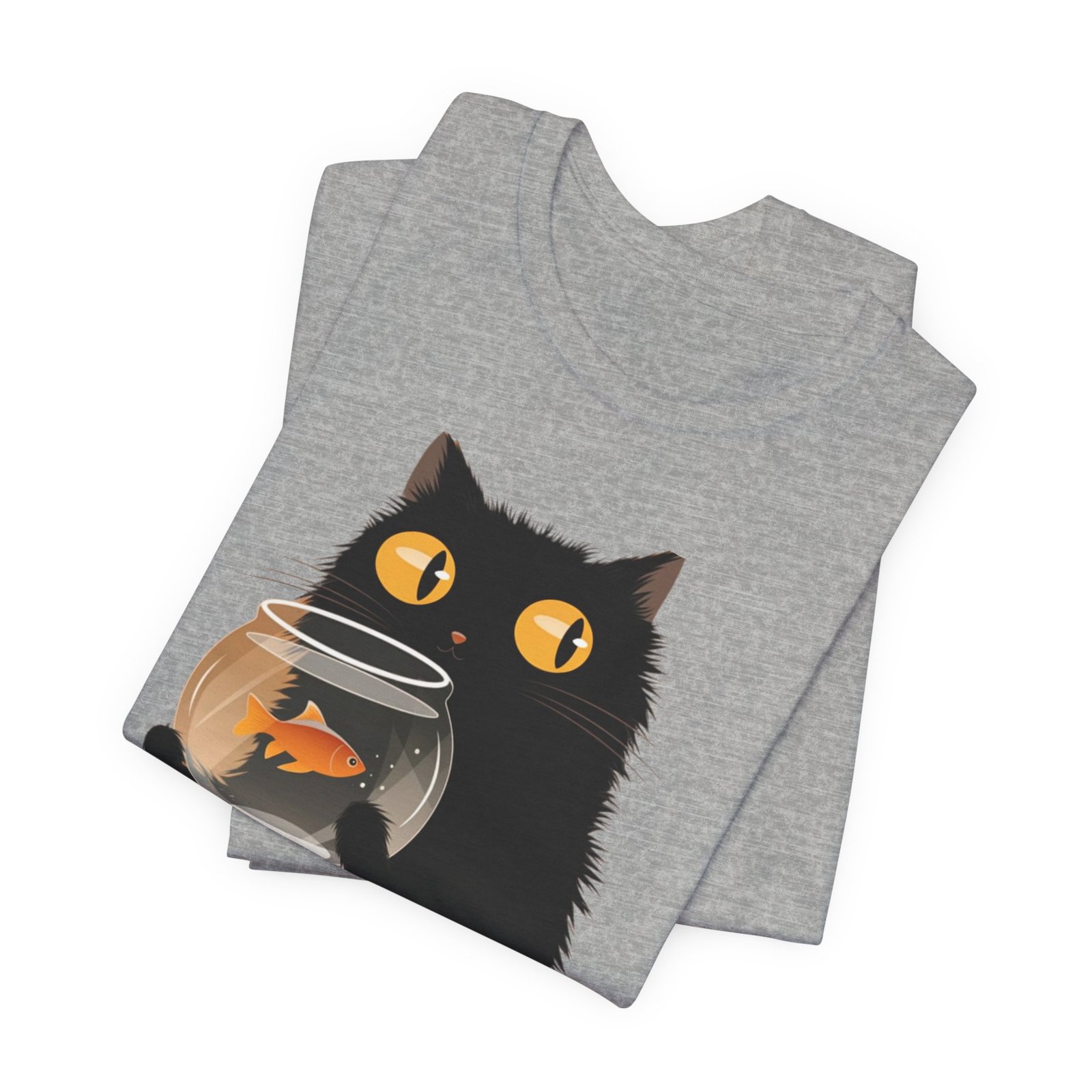 Cute Cat Graphic Tee, Unique Cat Lover Shirt, Animal Lover Gift, Fun Gift for Pet Owners, Casual Everyday Wear - Image 23
