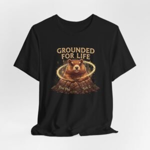 Grounded For Life Groundhog  tee | groundhog illustration shirtstration