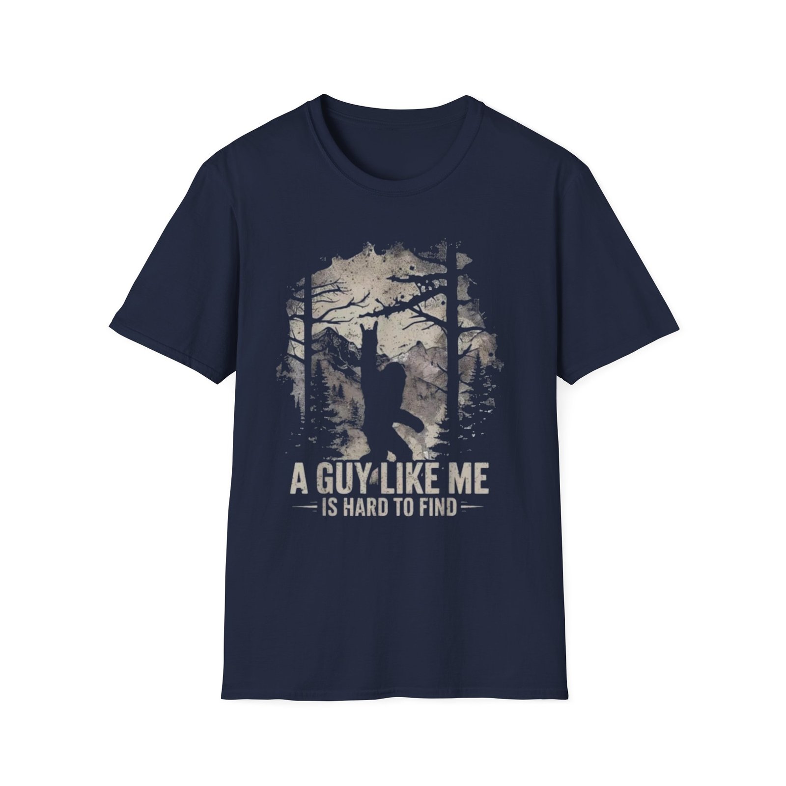 A Guy Like Me Is Hard To Find T-Shirt | Hunting Forest Silhouette - Image 9