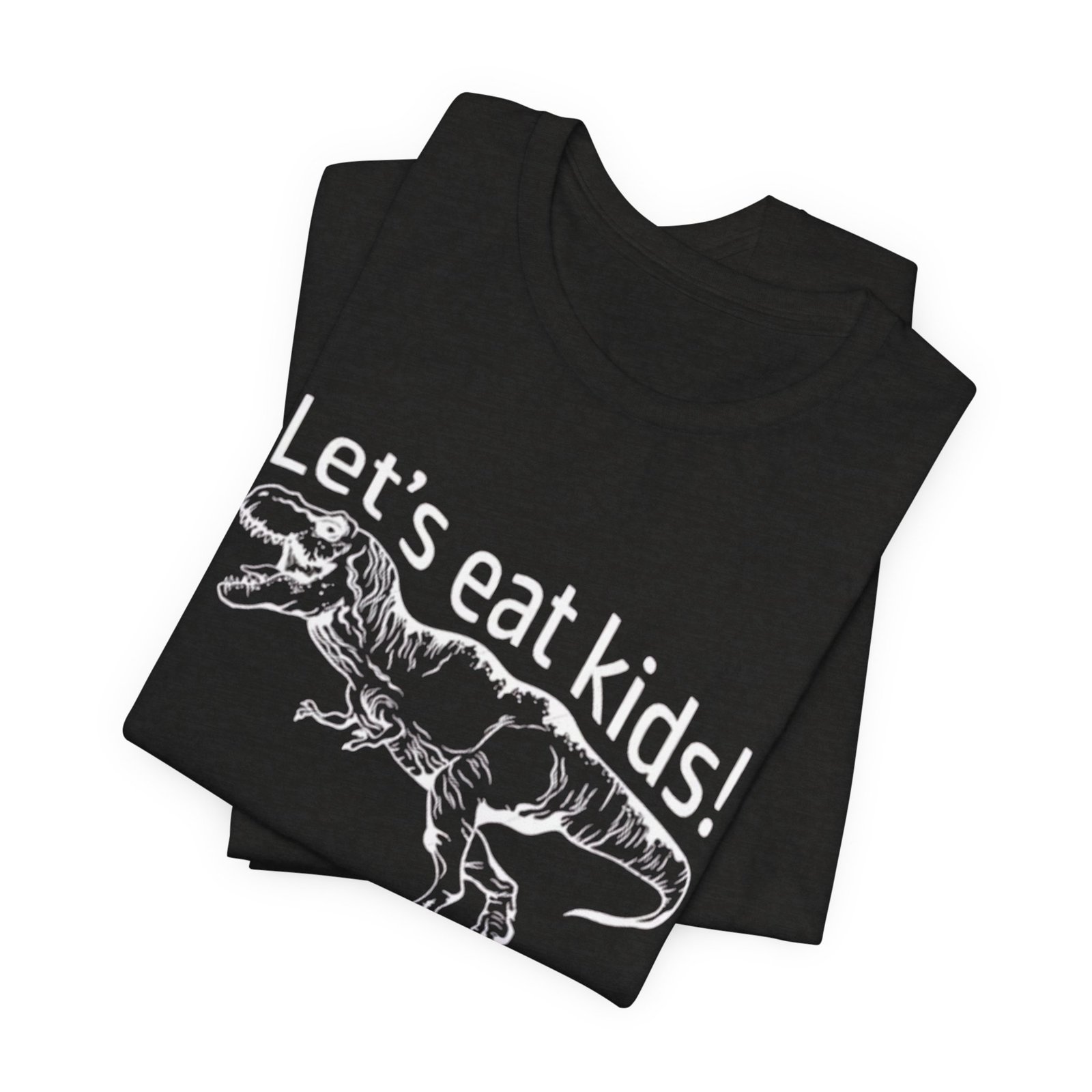 Punctuation Saves Lives T-Rex Joke Tee | Let's eat, kids! T-Shirt, English teacher tee - Image 11