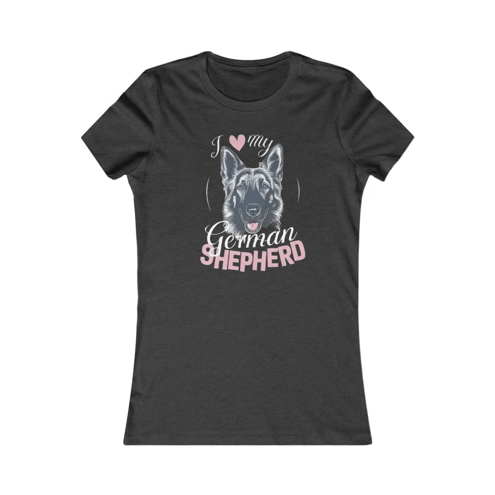 German Shepherd Women's Tee — Cute Dog Lover Shirt - Image 7
