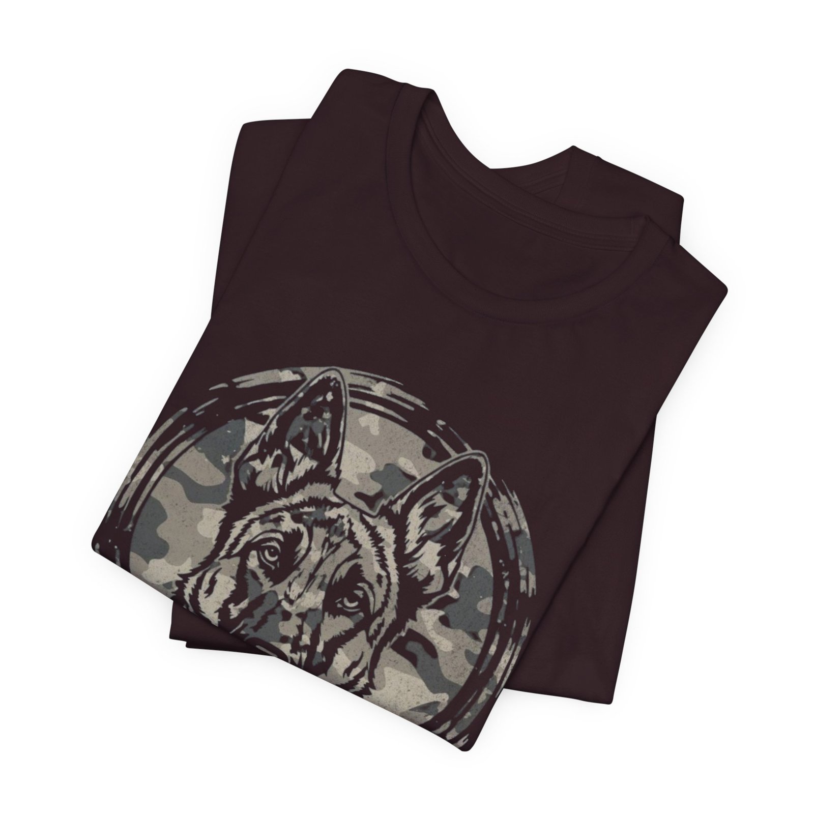 Belgian Malinios Graphic Tee – Camo Circle German Shepherd T‑Shirt - Image 27