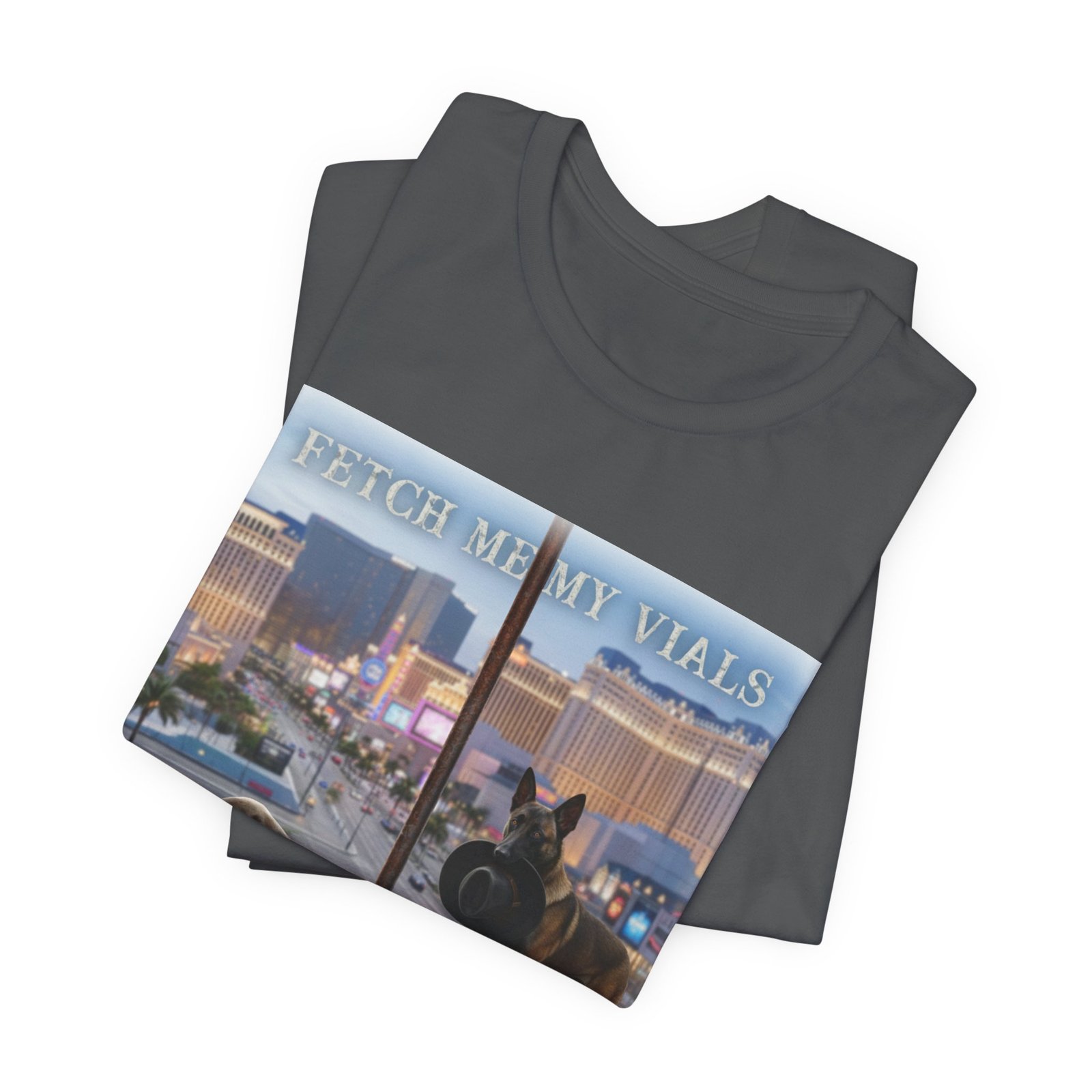 Fetch me my vials, Fallout Tee, Street Scene Graphic Tee — "Fetch Me My Vials" Retro Vegas Art Shirt - Image 33