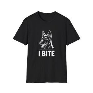 Belgian Malinios tee, I BITE T-Shirt | Dog Lover Tee