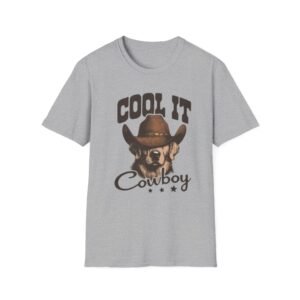 Labrador tee, It Cowboy T-Shirt | Dog Wearing Cowboy Hat Graphic
