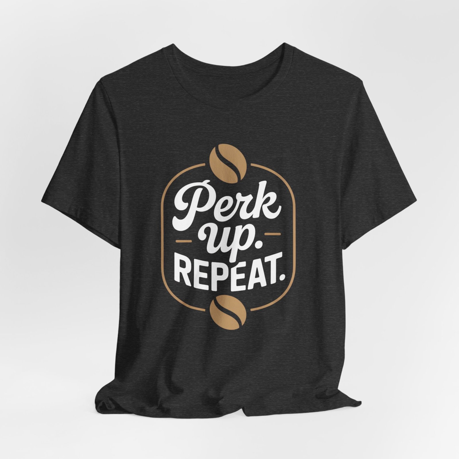 Coffee Lover's Unisex Tee, Perk Up Repeat Shirt, Gift for Barista, Casual Coffee T-Shirt, Perfect for Birthdays, Coffee Events, Weekend Wear - Image 16