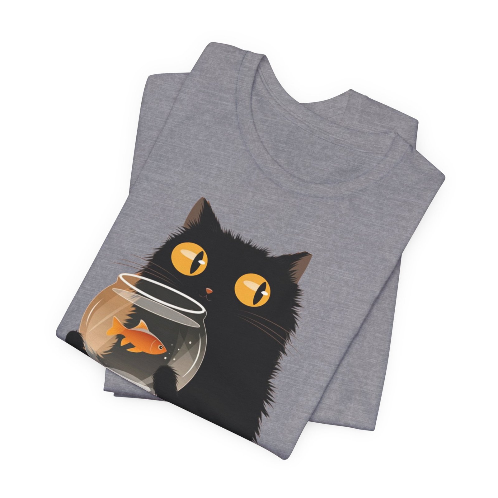 Cute Cat Graphic Tee, Unique Cat Lover Shirt, Animal Lover Gift, Fun Gift for Pet Owners, Casual Everyday Wear - Image 27