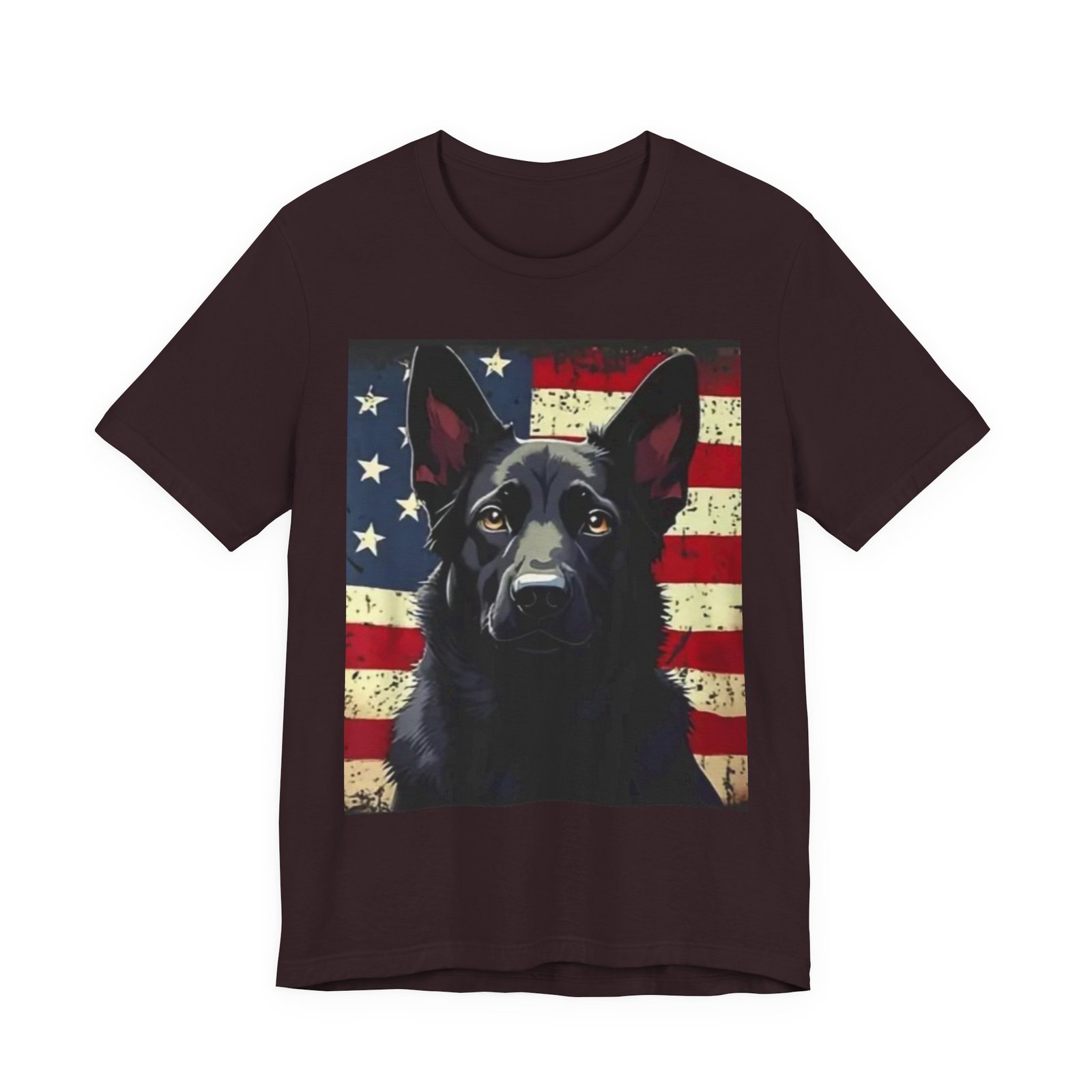 American Flag German Shepherd T-Shirt — Patriotic K9 Dog Tee - Image 31