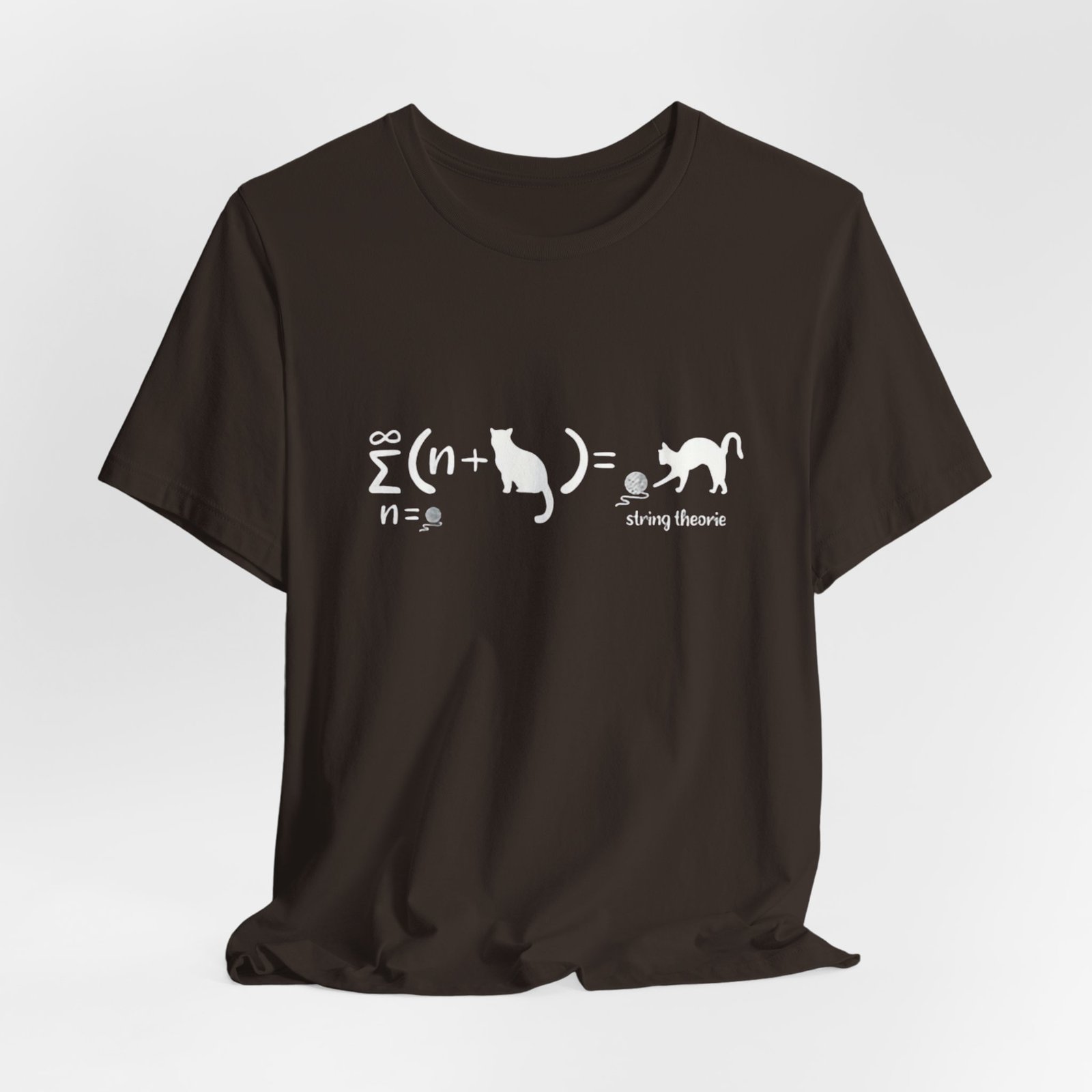 Cat String Theory T-Shirt | Math Physics Humor Tee - Image 8