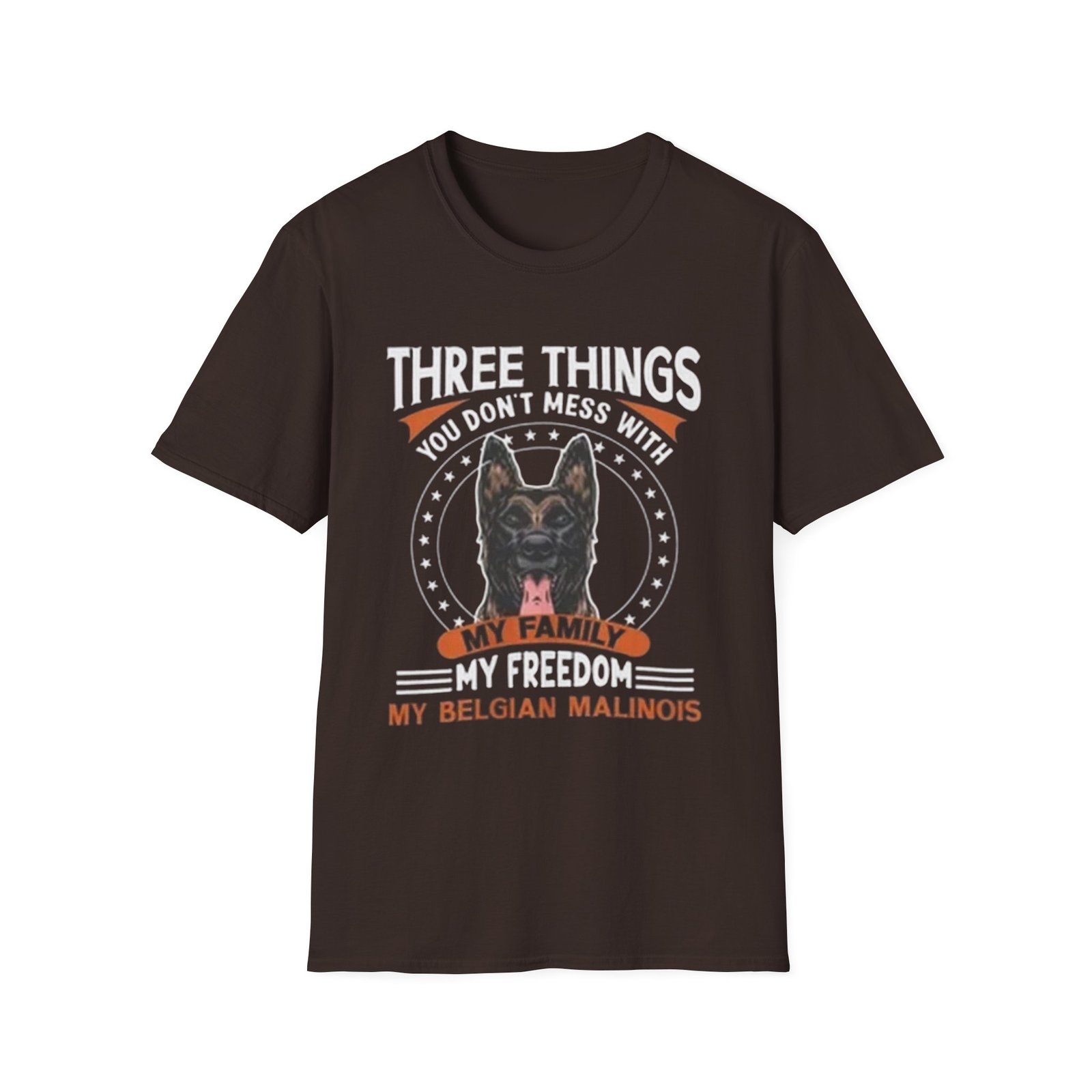 Three Things You Dont Mess With My Belgian Malinois TShirt , Dog Lover Tee - Image 5
