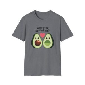 Cute Avocado Couple T-Shirt, Perfect Pair Tee, Gift for Couples, Valentine's Day, Anniversary, Fun Casual Wear