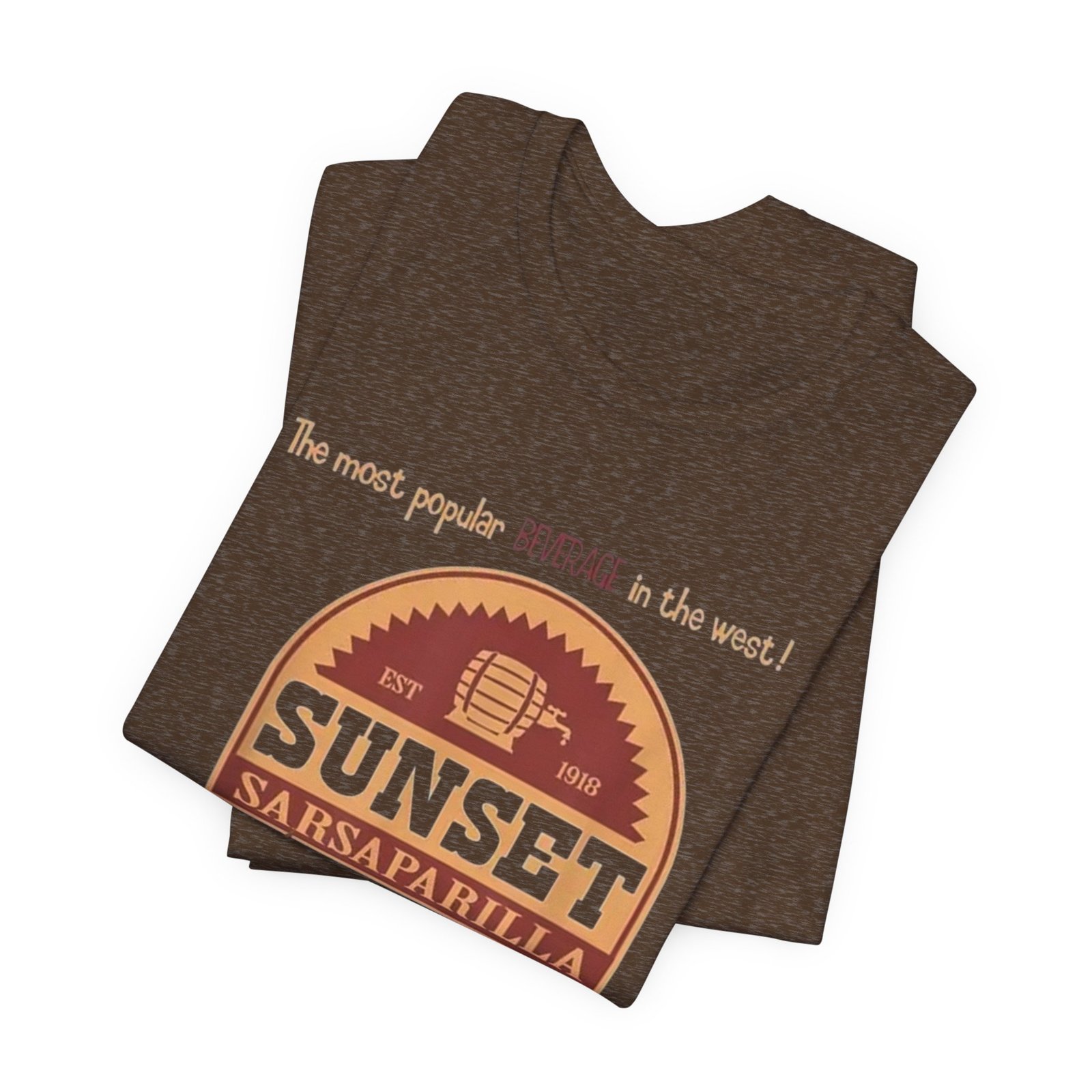 Sunset Sarsaparilla Tee — Retro Fallout Soda Logo T-shirt, Fallout Tee - Image 15