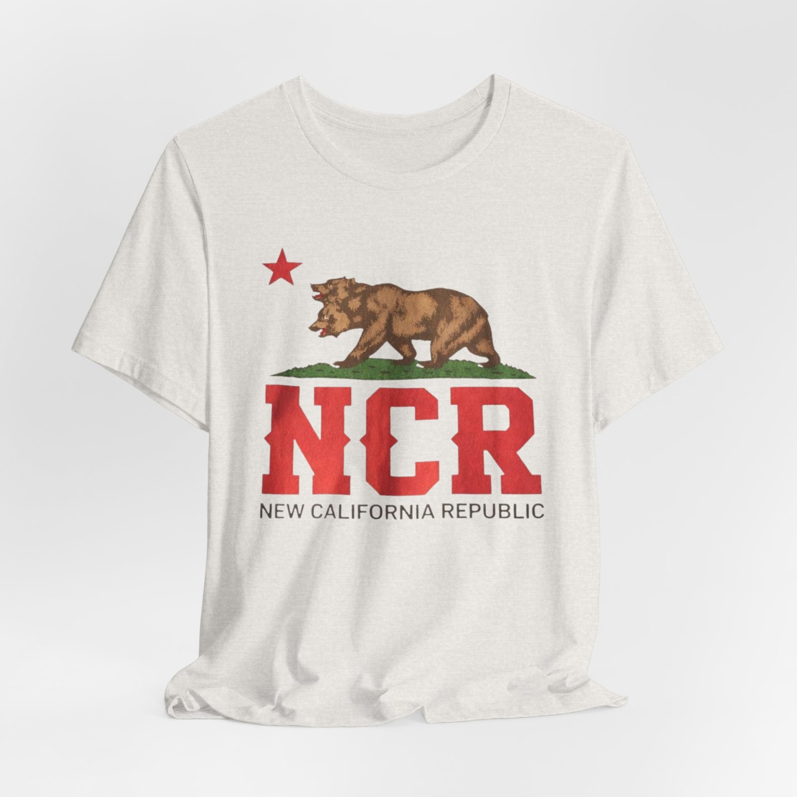 New California Republic Bear Tee — NCR Vintage State Flag T-Shirt - Image 19