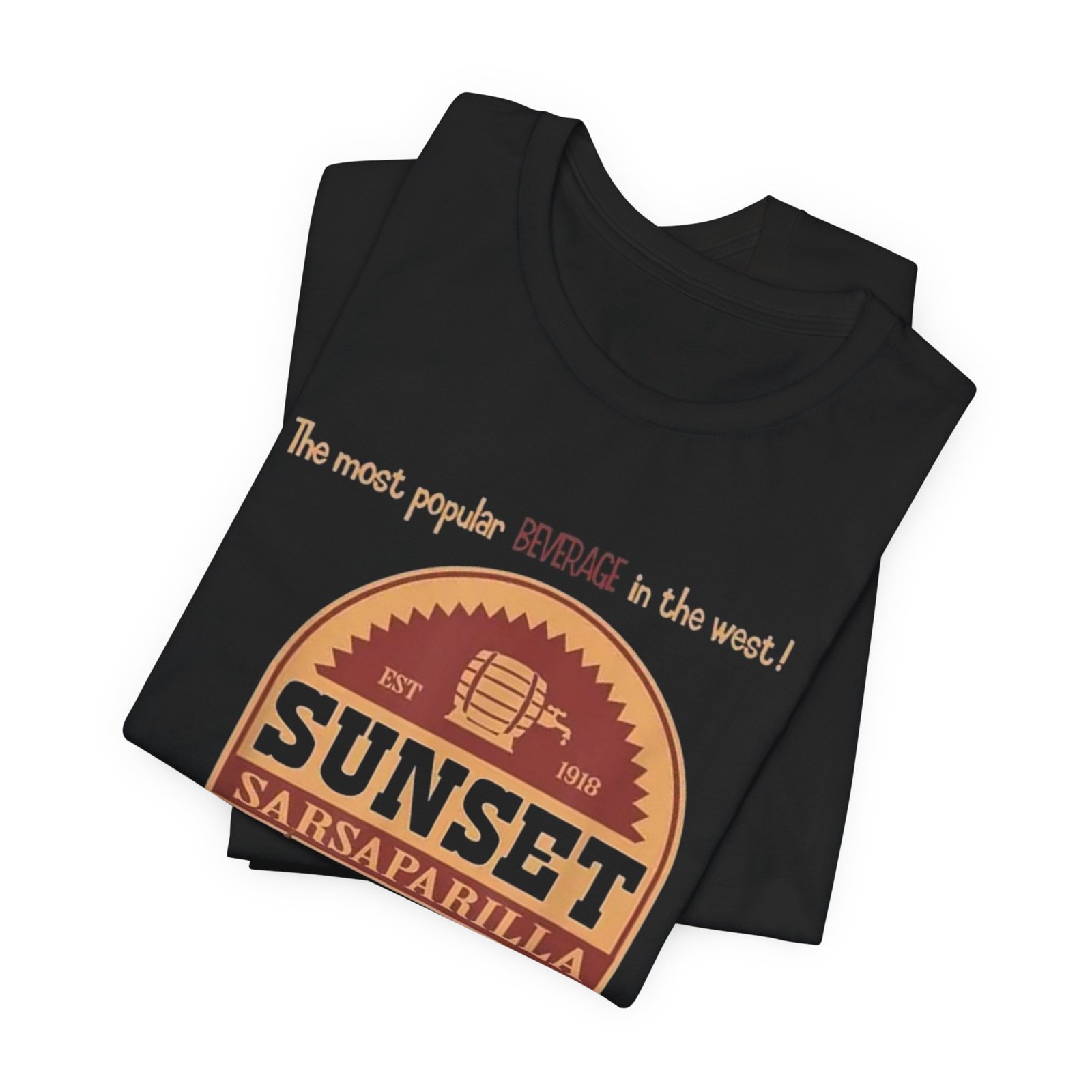 Sunset Sarsaparilla Tee — Retro Fallout Soda Logo T-shirt, Fallout Tee - Image 11