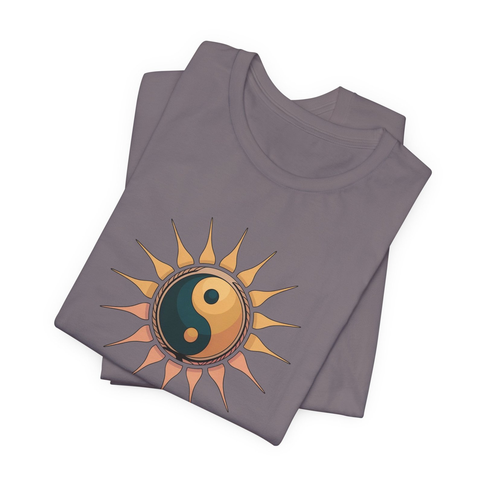 Sun and Moon Yin Yang Tee, Spiritual T-Shirt, Bohemian Style Shirt, Gift for Her, Summer Fashion - Image 27