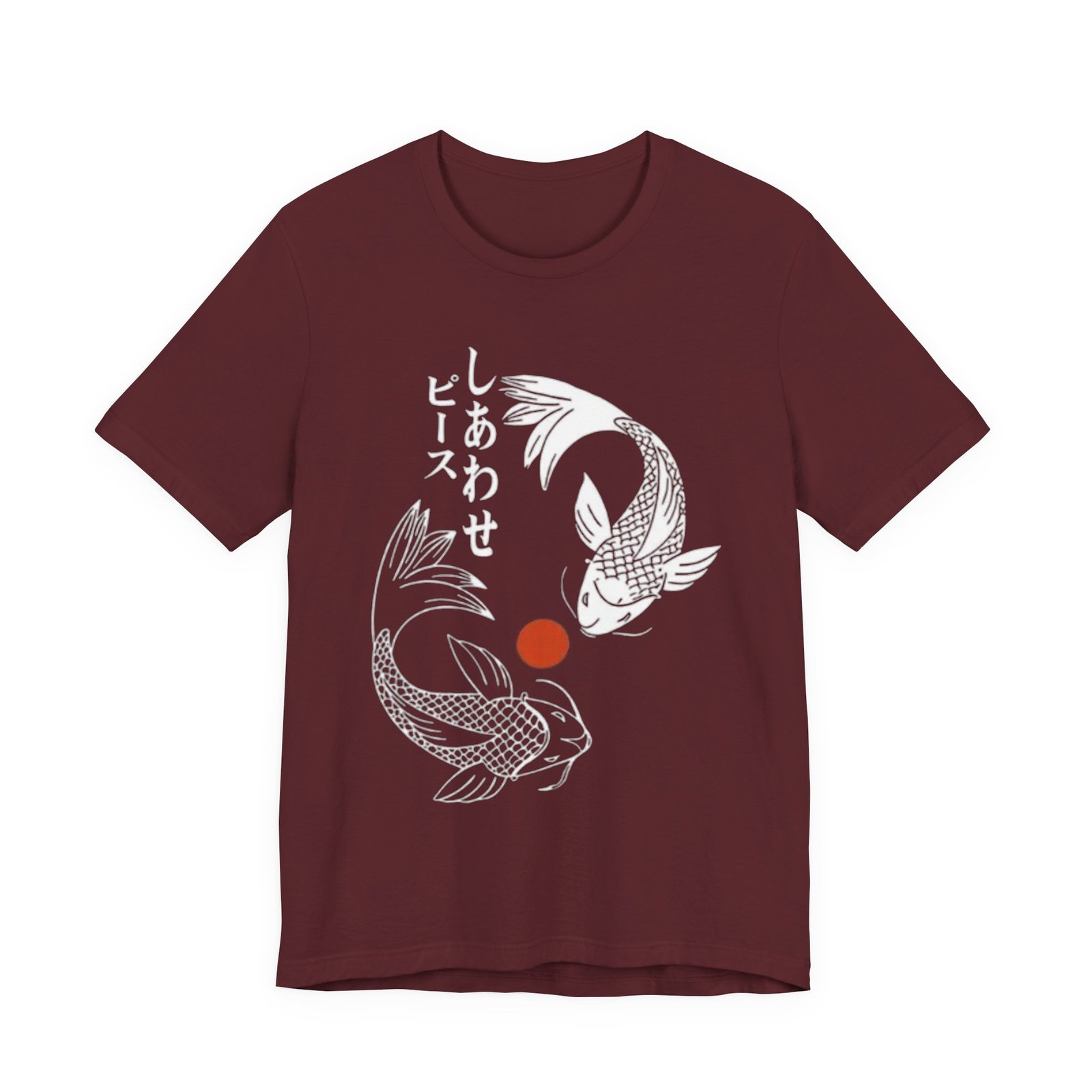 Japanese Koi Fish Short Sleeve Tee, Unisex T-Shirt, Zen Apparel, Gift for Her, Gift for Him, Casual Daily Wear - Image 21